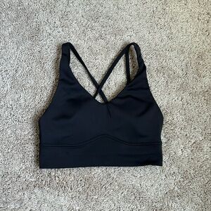 Lululemon black sports bra